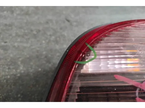 Φανάρι Πίσω Δεξί (Με Ντουί) (Ραγισμένο) για TOYOTA YARIS (1999 - 2002) (XP10)  - 