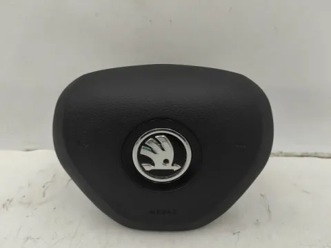 Αερόσακος Εμπρός Οδηγού χωρίς Τιμόνι 6V ( Καινουργιος ) Με Γυαλιστερο Λογοτυπο για SKODA KAROQ (2018 - 2021) 