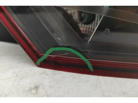 Φανάρι Πίσω Δεξί LED ( Ραγισμένο ) για SEAT IBIZA (2017 - ) (6F) Hatchback - 5dr  - 