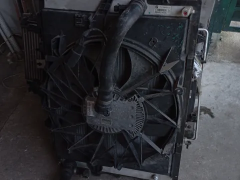 Σετ Ψυγείων Νερού και A-C Με Βεντιλατέρ για BMW 7 Series (2005 - 2008) (E65 - E66 F-L) 