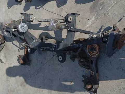 Πίσω Άξονας Με Άκρα Λυμένες  Δισκόπλακες και Δαγκάνες  -ABS - Με Ημιαξόνια και Χ. Διαφορικό 02D525554 / J για AUDI TT (1998 - 2006) (8Ν) 4X4 *ΔΒ*