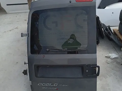 Πόρτα Πίσω Αριστερή Δίφυλλη Με Τζάμι για FIAT DOBLO (2010 - 2015) (152) Van Cargo , (2015 - 2022) Mini Van *ITALY* *Γ*