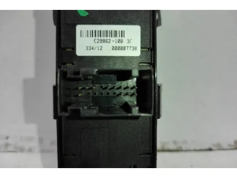 Διακόπτης Παραθύρων Κεντρικός Αριστερής Πορτας Διπλος ( Με Ελαττωμα Στο Κουμπι Καθρεφτων ) 12 Pin για PEUGEOT 207 (2006 - 2009) (WA_) (WC_) Hatchback - 3dr  - 