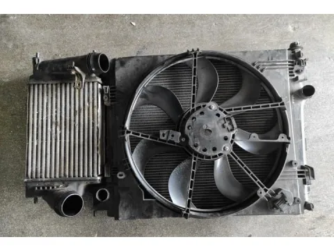 Σετ Ψυγείων Νερού , A-C , Intercooler Με Βεντιλατέρ ( Ελαττωματικα ) για NISSAN QASHQAI (2014 - 2017) ( J11 ) *Γ* - 