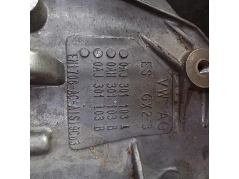 Κιβώτιο Ταχυτήτων (Σασμάν) Χειροκίνητο 6 άρι για VW GOLF (2009 - 2013) Mk6 (5K1) Hatchback - 5dr 1400 (CAVD) Petrol 160 TSI *ΑΝΑΚΑΤΑΣΚΕΥΗ* - 