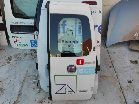 Πόρτα Πίσω Δεξιά Δίφυλλη Με Τζάμι για FIAT FIORINO (2008 - 2016) , QUBO (2008 - 2016) , CITROEN NEMO (2008 - ) II , PEUGEOT BIPPER (2008 -) (AA_) *Γ*