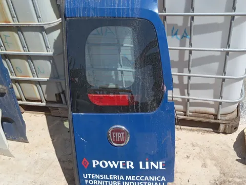 Πόρτα Πίσω Δεξιά Δίφυλλη Με Τζάμι για FIAT FIORINO (2008 - 2016) , QUBO (2008 - 2016) , CITROEN NEMO (2008 - ) II , PEUGEOT BIPPER (2008 -) (AA_) *Γ*