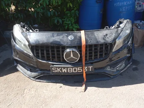 Μούρη (με καπό και φτερά) Προφυλακτήρας με Parktronic για MERCEDES A - CLASS (2013 - 2018) (W176) AMG *Γ*