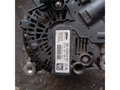 Δυναμό - Εναλλάκτης 9810525380 για PEUGEOT 308 (2014 - 2017) 1600 Diesel (BH01) e-HDi FAP 115hp  - 