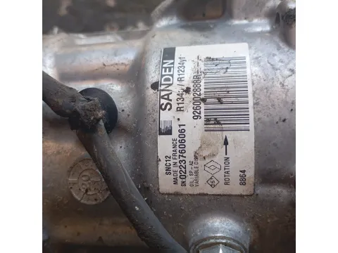 Συμπιεστής A-C (Κομπρέσορας) για RENAULT CLIO (2016 - 2019) 1200 (D4FD7) Petrol 75hp  - 