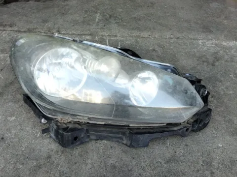 Φανάρι Εμπρός Δεξί Με Φανοστατες ( Θολο ) για VW GOLF (2009 - 2013) Mk6 (5K1) 