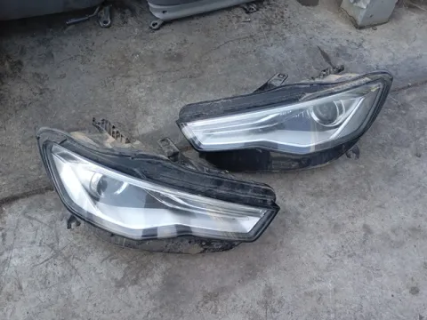 Μούρη (με καπό και φτερά) ΜΕ ΞΕΝΟΝ ΦΑΝΑΡΙΑ για AUDI A6 (2014 - 2018) (4G C7) 