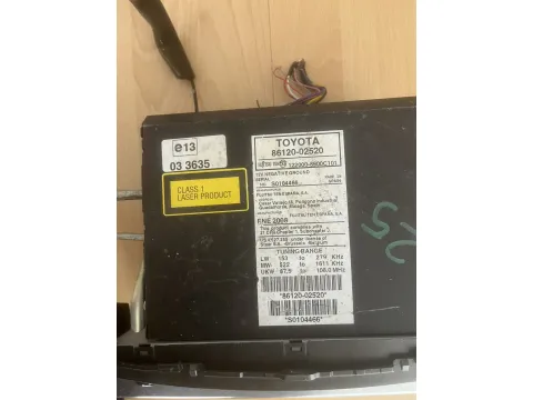 Ραδιο CD Ηχοσύστημα για TOYOTA AURIS (2007 - 2009) E150 *86120-02520* - 