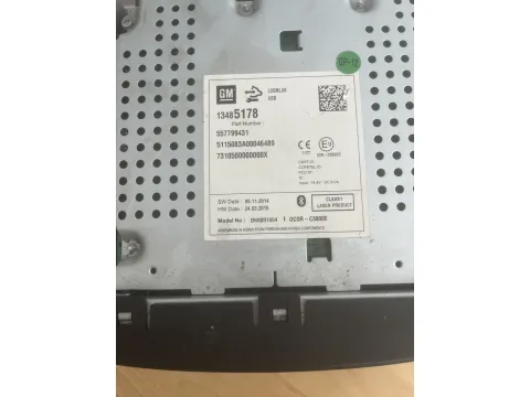 Ραδιο CD Ηχοσύστημα για OPEL CORSA (2014 - 2019) E *DWGM1004* *557799431* - 